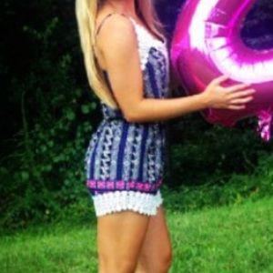 Boutique romper only wore twice